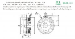  DLD6單片電磁離合器